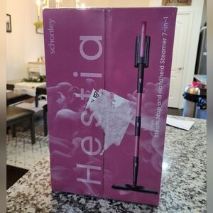 Schenley 7-in-1 Steam Mop Dual-Rod Design with Detachable Handheld Steamer